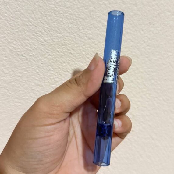 Glass one hitter pipe