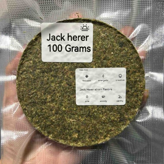 jack herer cannabis bricked 100g