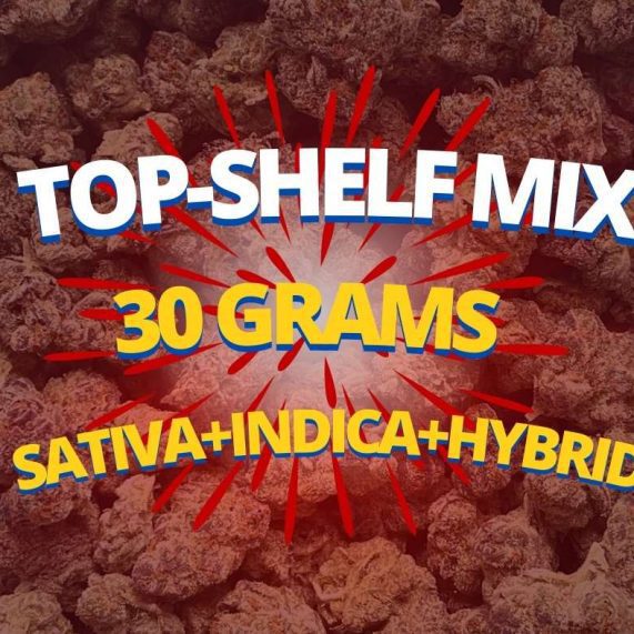 30g Mix of top shelf cannabis strains