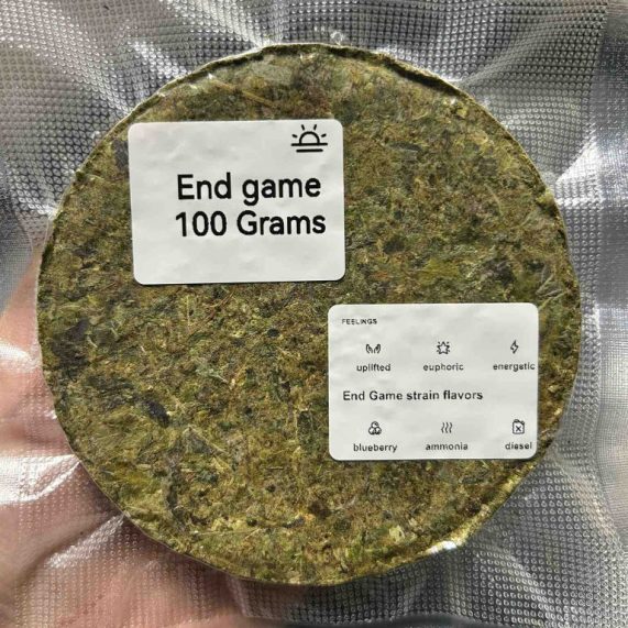 endgame bricked cannabis 100g delivery in phuket