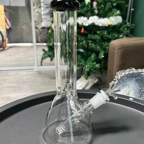 glass bong small black edge