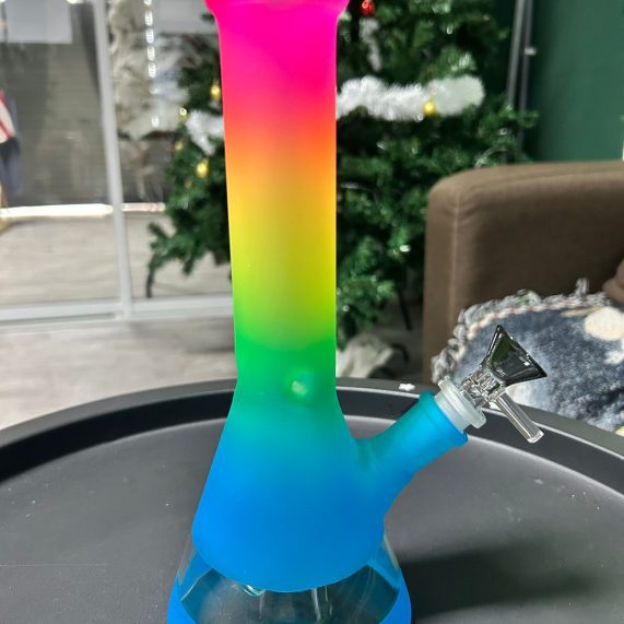 glass bong small size rainbow