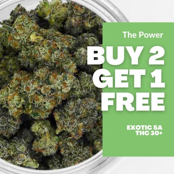 buy 2 get 1 free the power deal