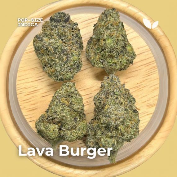 lava burger indica popsize delivery weed