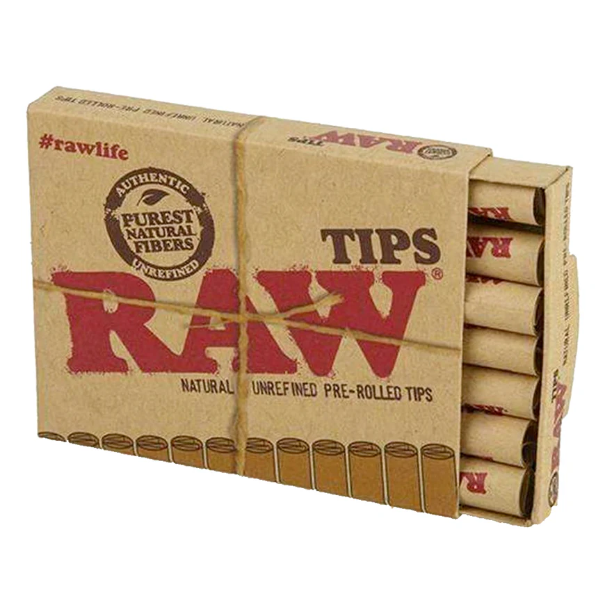 raw pre-rolled tips