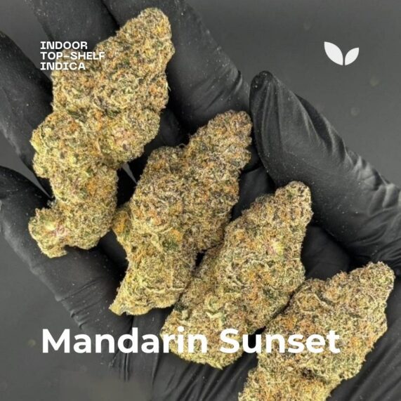 Mandarin Sunset indica weed delivery phuket