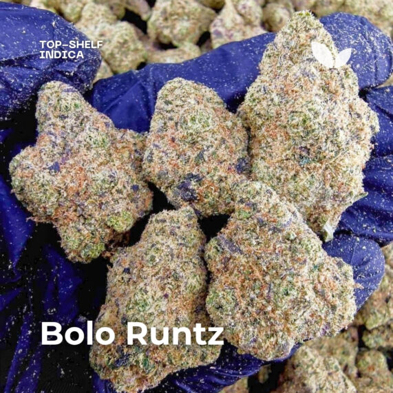 Bolo Runtz weed strain phuket delivery indica topshelf