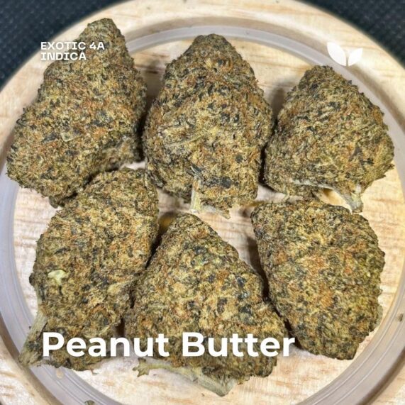 Peanut Butter indica strain delivery weed phuket