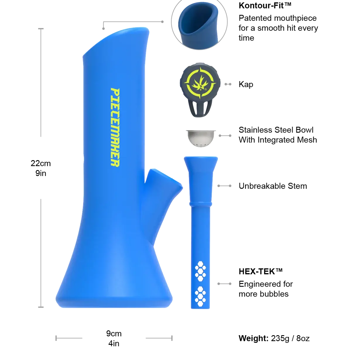 бонг пистолет bong piecemaker